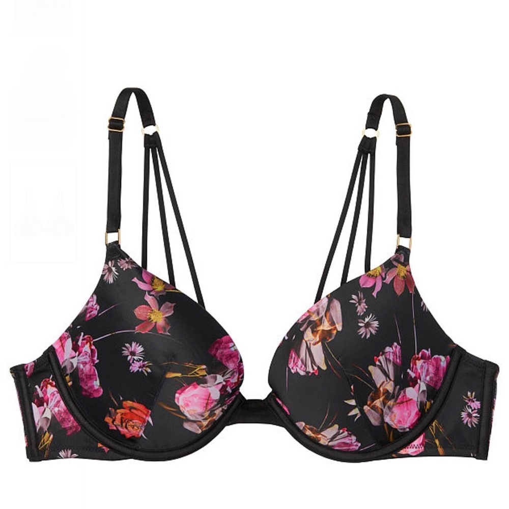 Victoria Secret Very Sexy Satin Plunge Push Up Bra